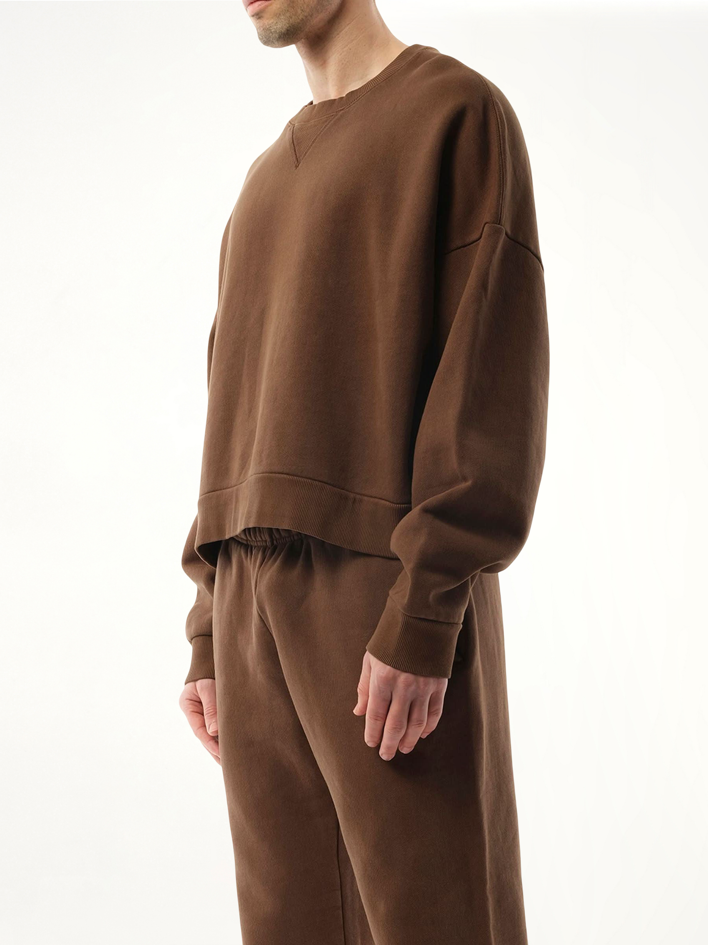 ENTIRE STUDIOS Box Sweatshirt (Brown)
