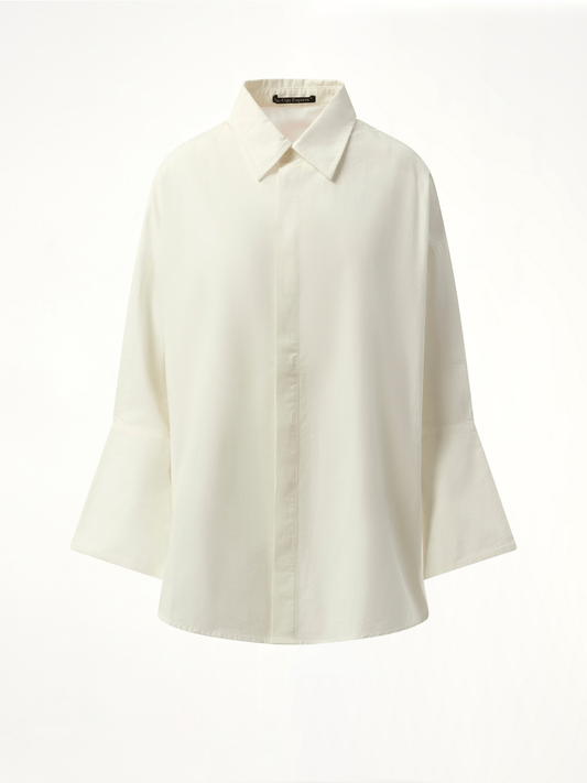 FAX COPY EXPRESS Oversized Shirt (White)