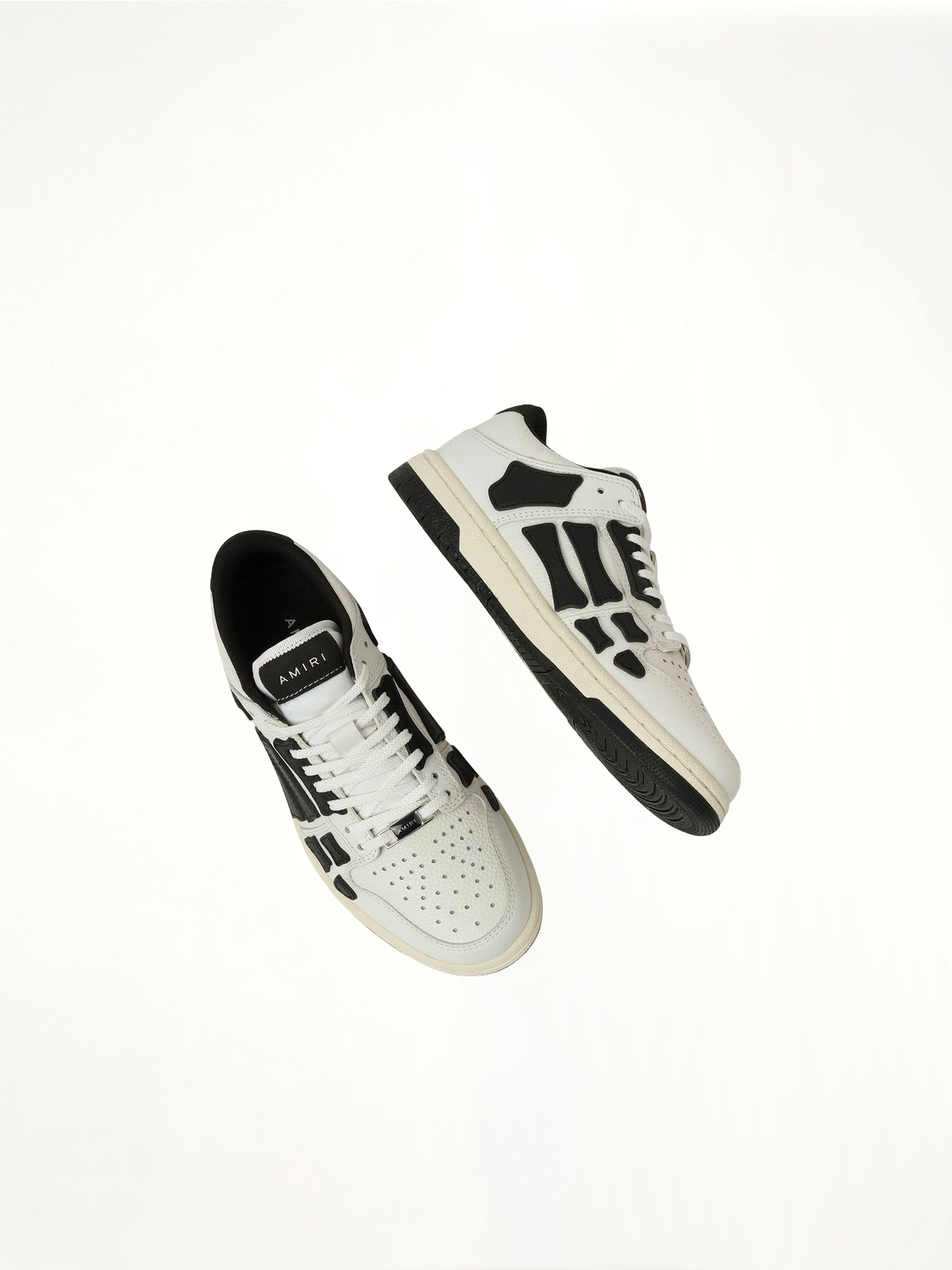 AMIRI Skeleton Low Top Sneaker (White)