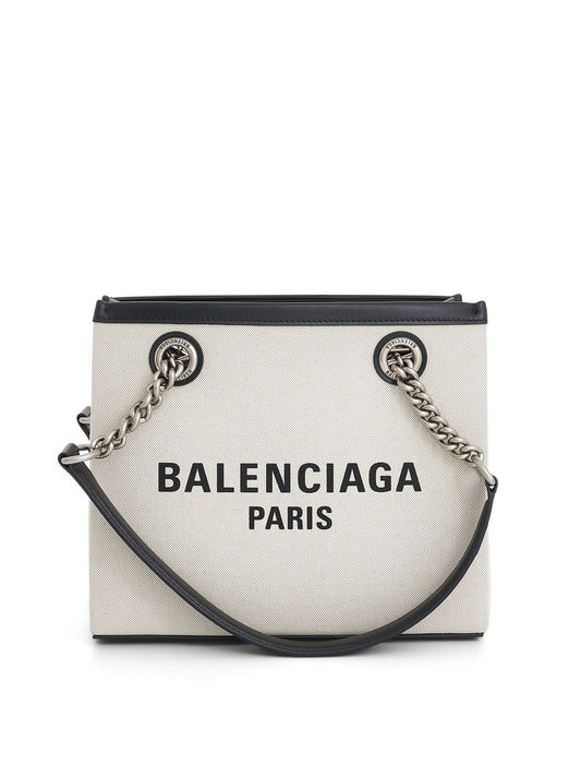 BALENCIAGA Small Duty Free Tote Bag (Naturel)