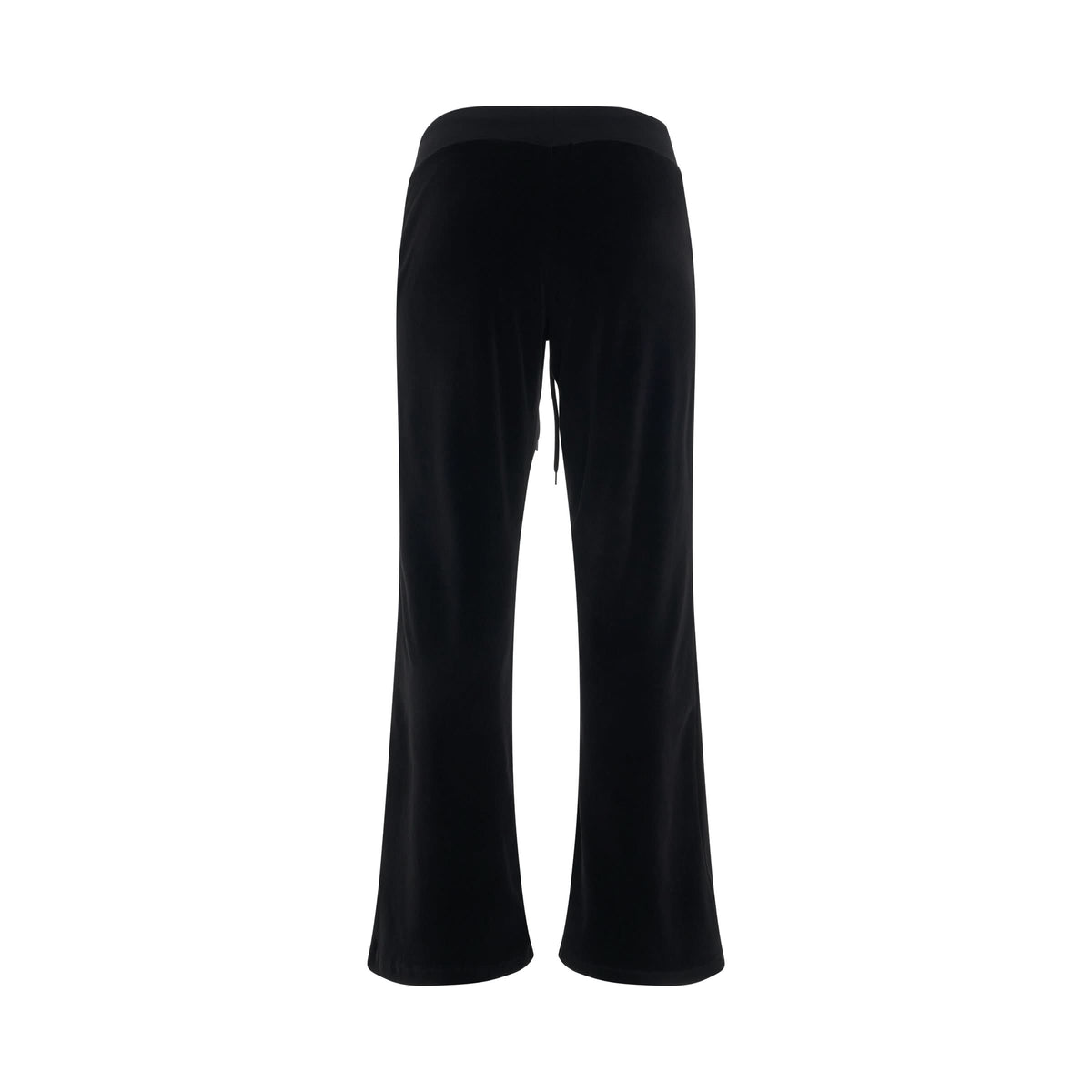 BALENCIAGA Low-Waist Velvet Joggers Pants (Black)