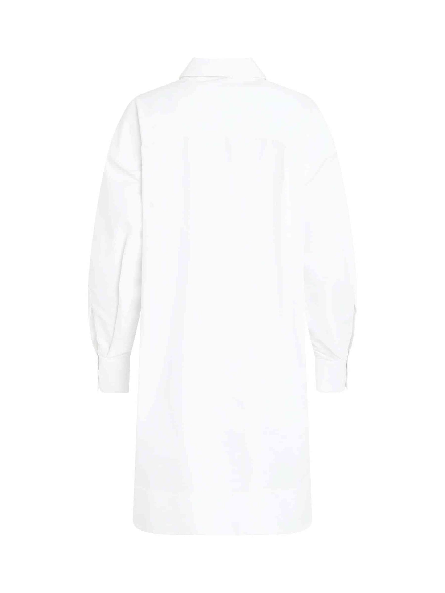 ALEXANDER MCQUEEN Mini Shirt Dress (White)