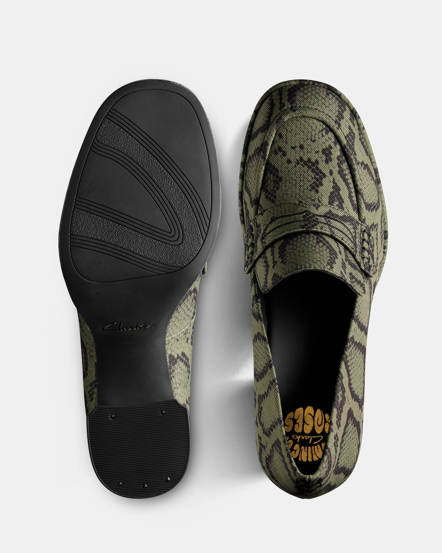 Cur Loafer 2 W Green Textile