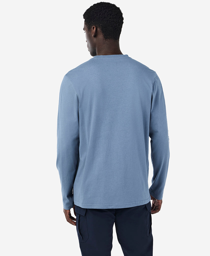 Helly Hansen ERVIK L/S T-SHIRT (Washed Navy)