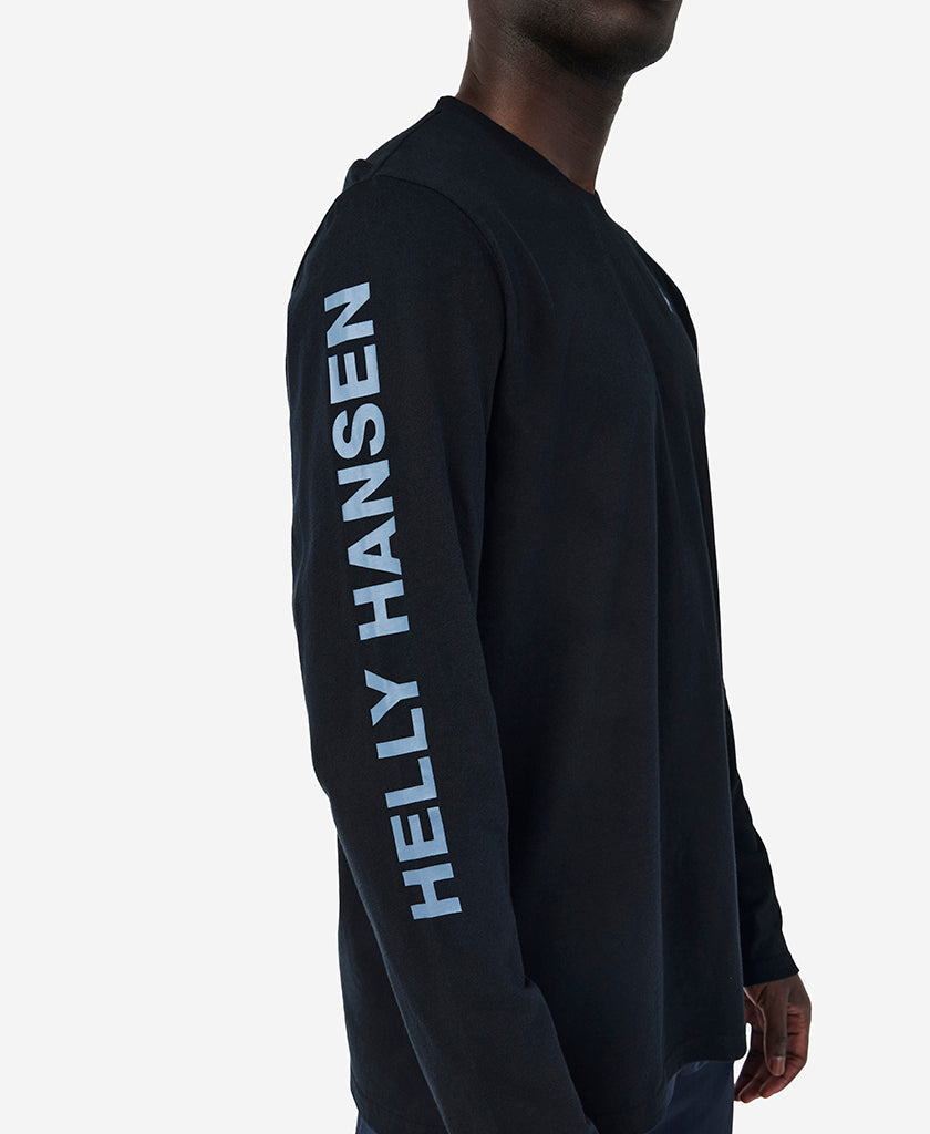 Helly Hansen ERVIK L/S T-SHIRT (Black)