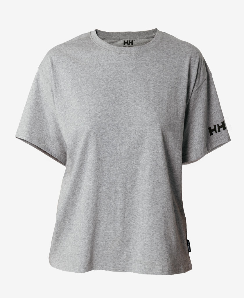 Helly Hansen W CREW T-SHIRT 2.0 (Grey Melange)