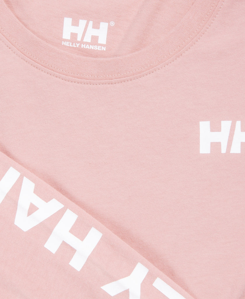 Helly Hansen W ERVIK L/S T-SHIRT (Pink Salt)