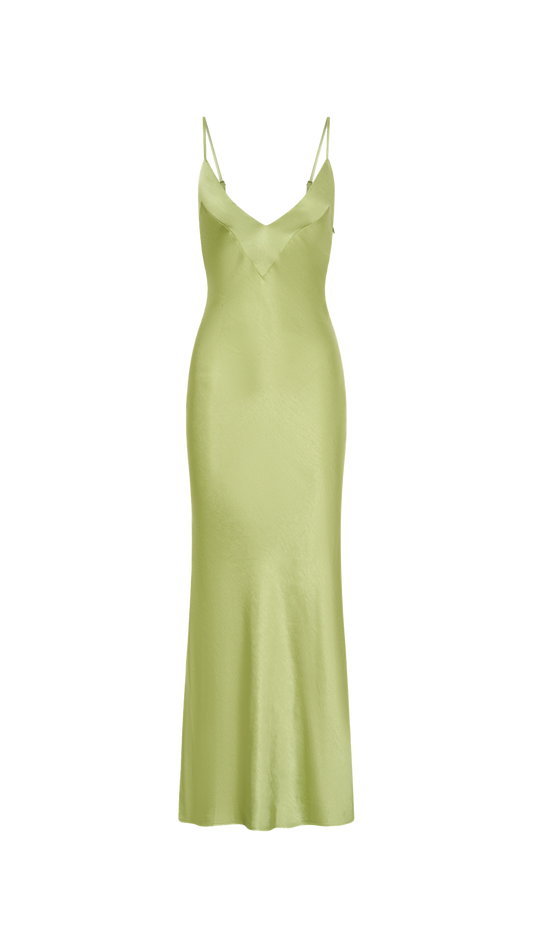 SNDYS SPAIN MAXI DRESS (Lime)
