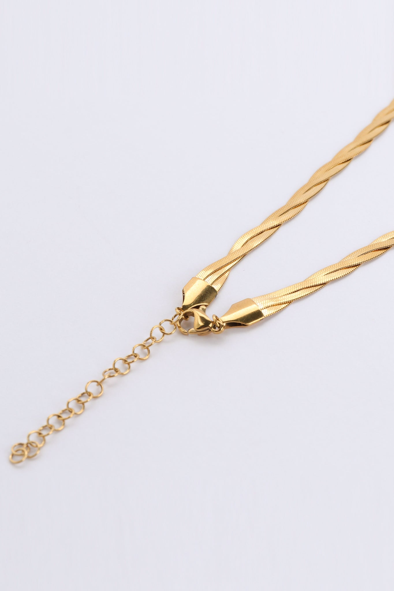 Heychic Elysian Twisted Chain Necklace (Gold)