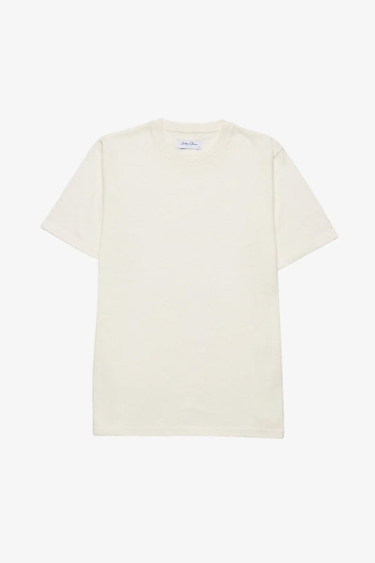 Anthony Squires linen blend tee (White)