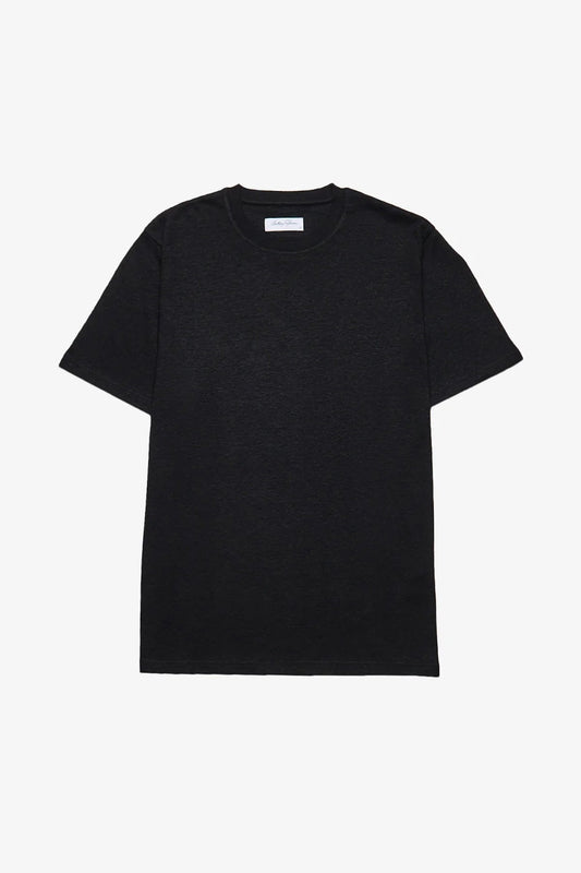 Anthony Squires linen blend tee (Black)