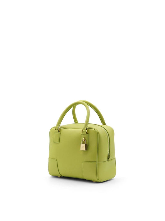 LOEWE Amazona 19 Bag (Nappa Calfskin in Lime Yellow)