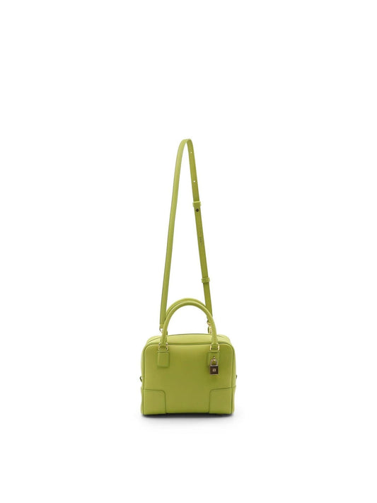 LOEWE Amazona 19 Bag (Nappa Calfskin in Lime Yellow)