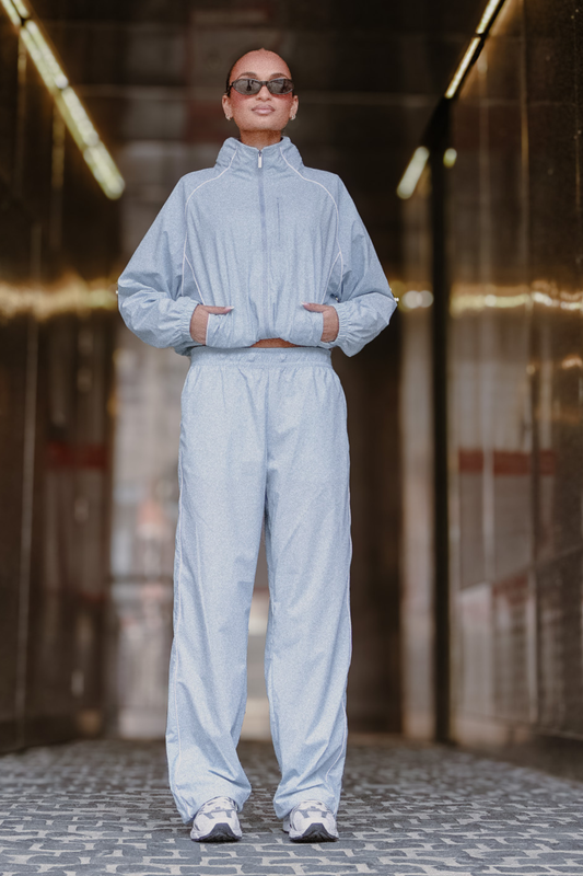 Spray Contrast Piping Set (Blue)