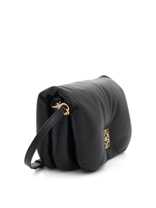 LOEWE Mini Puffer Goya Bag (Black)