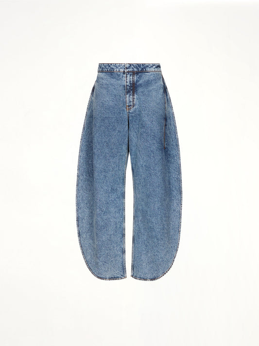 ALAIA Petal Pants (Blue)