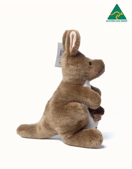Aussie Bush Toys® Aussie Bush Kangaroo 12" Soft Toy (Brown)