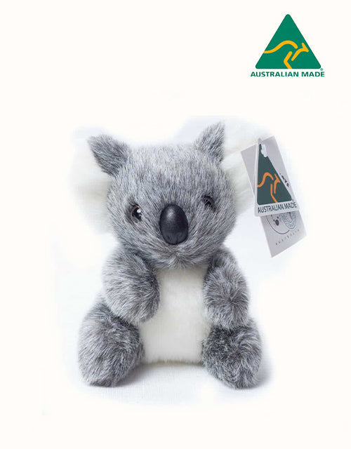 Image of Toys. Product name - Aussie Bush Toys® Aussie Bush Koala 6" John in Grey colour by brand - Aussie Bush Toys