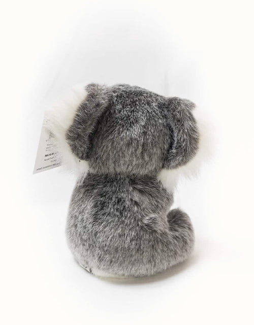 Aussie Bush Toys® Aussie Bush Koala With Gum Leaves 8" Lilly (Grey)