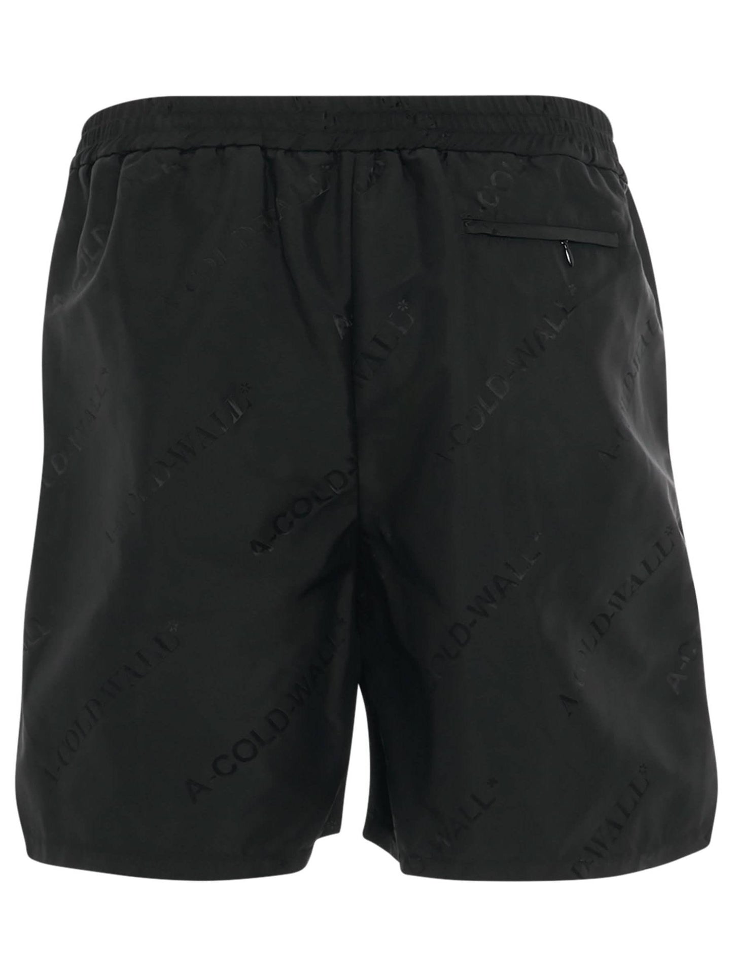 A-COLD-WALL Monogram Shorts (Black)
