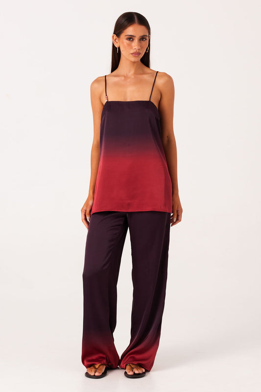 SNDYS AMAYA PANTS (Plum Ombre)