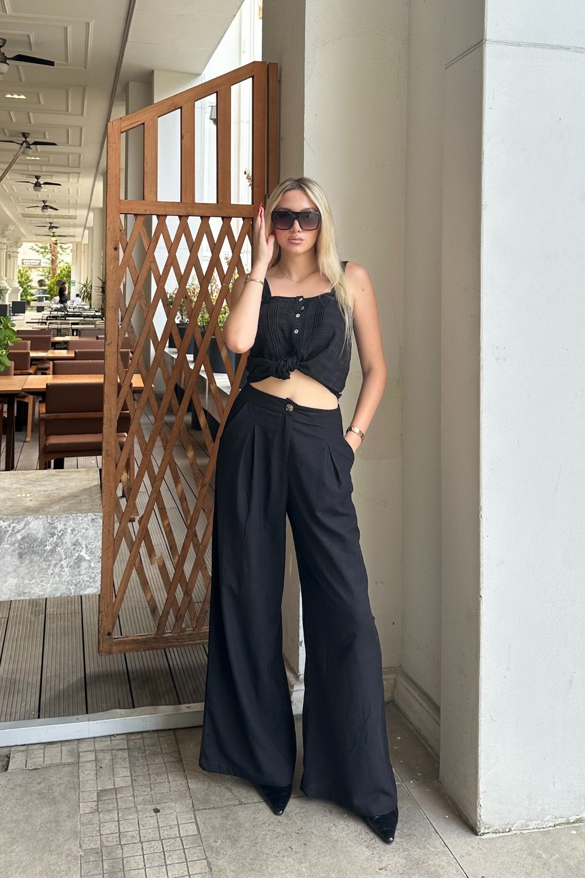 Heychic Ari Cami Top (Black)