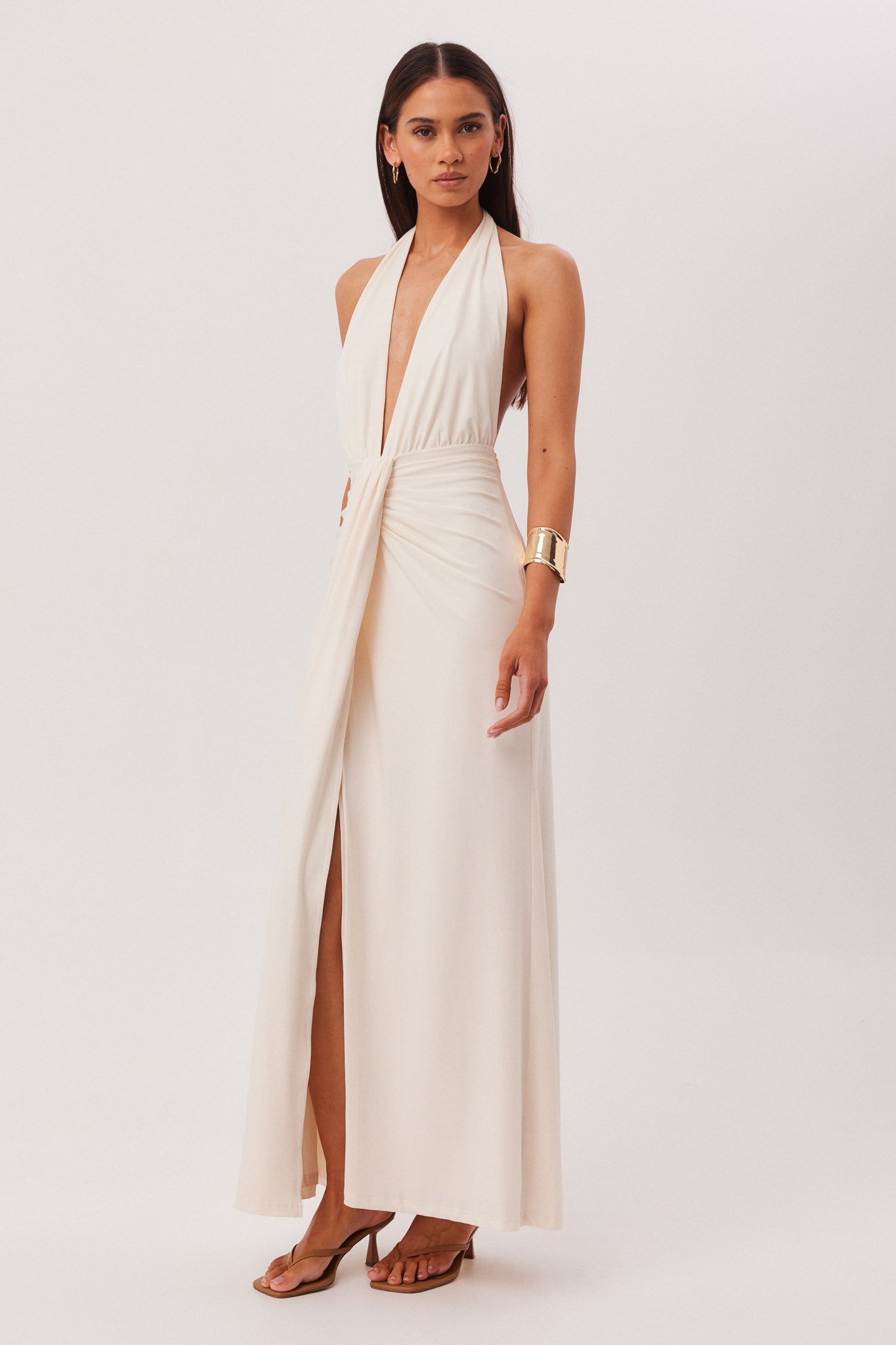SNDYS ARIOS MAXI DRESS (Vanilla)