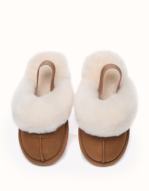 Ugg AUSTRALIAN SHEPHERD® Kids Suzie Slippers (Chestnut)