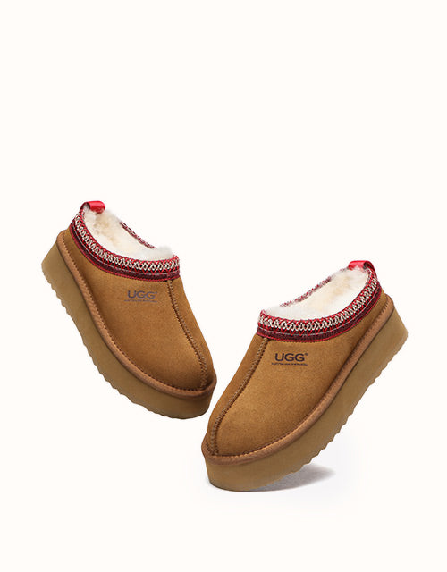 AUSTRALIAN SHEPHERD® Ventus Platform Slippers (Sand)