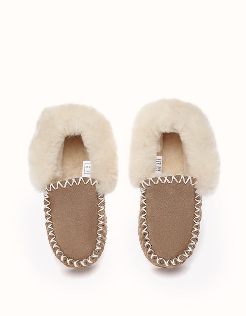 Ugg AUSTRALIAN SHEPHERD® Kids Popo Moccasins (Chestnut)
