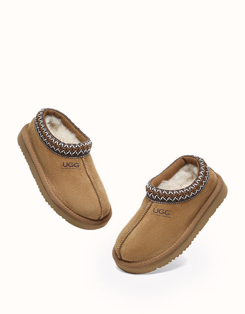 Ugg AUSTRALIAN SHEPHERD® Hippie Kids Slippers (Chestnut)