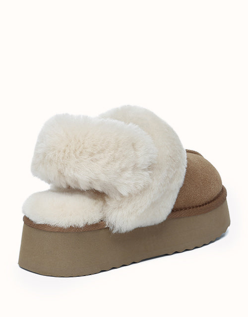 Ugg AUSTRALIAN SHEPHERD® Suzie Platform Slippers (Grey)