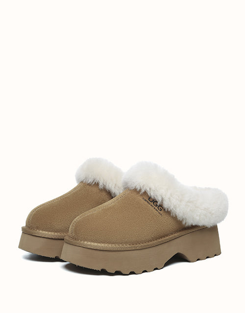 Ugg AUSTRALIAN SHEPHERD® Murray Platform Slippers (Chestnut)