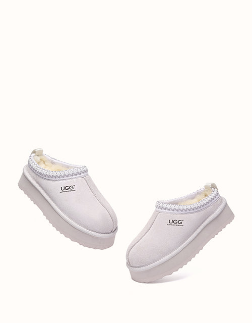 Ugg AUSTRALIAN SHEPHERD® Tay Platform Muti-Colour Slippers (Denim Blue)
