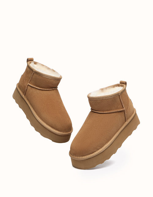 AUSTRALIAN SHEPHERD® Platform Ronnie Boots (Chestnut)