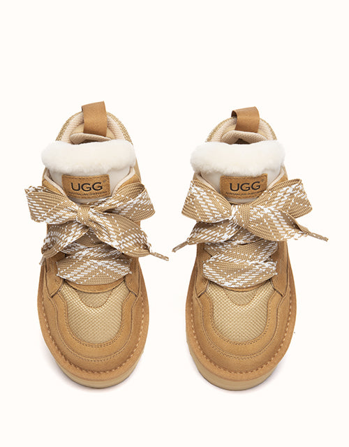 Ugg AUSTRALIAN SHEPHERD® Parkyr Kids Sneakers (Chestnut)