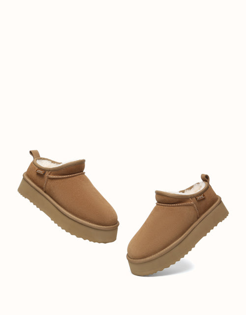 Ugg AUSTRALIAN SHEPHERD® Nano Classic Platform Boots (Chocolate)