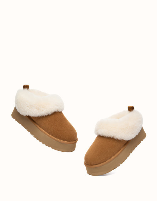 Ugg AUSTRALIAN SHEPHERD® Glacial Slippers (Chestnut)