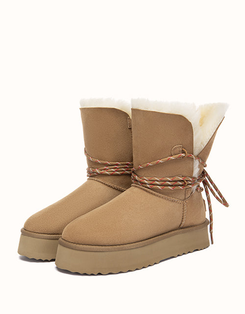 Ugg AUSTRALIAN SHEPHERD® Carmont Platform Boots (Chestnut)