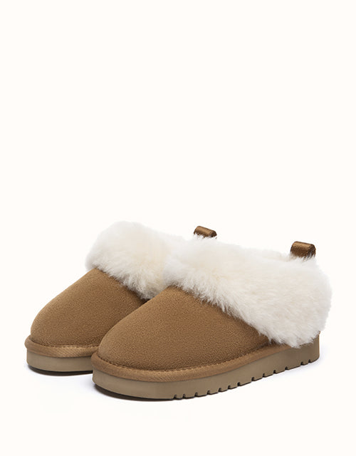 Ugg AUSTRALIAN SHEPHERD® Glacial Kids Slippers (Chestnut)