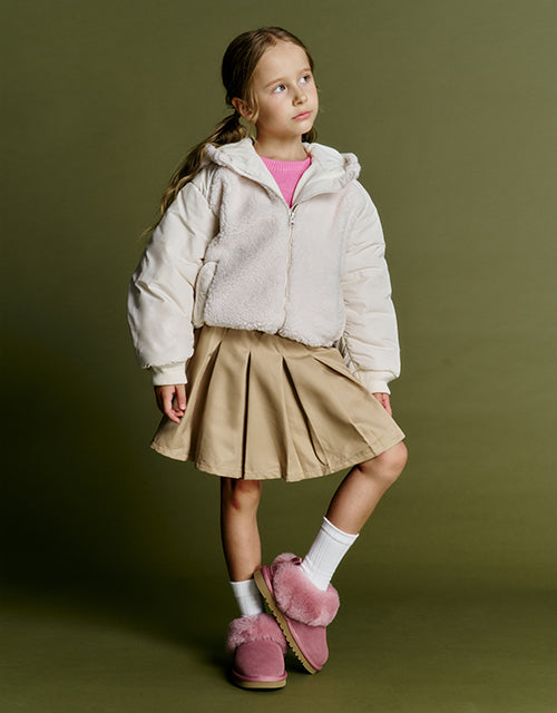 Ugg AUSTRALIAN SHEPHERD® Glacial Kids Slippers (Chestnut)
