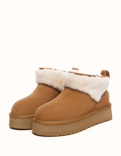 Ugg AUSTRALIAN SHEPHERD® Eirwen Platform Boots (Black)