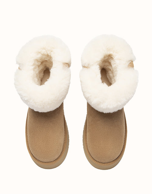 Ugg AUSTRALIAN SHEPHERD® Mini Eleny Platform Boots (Chestnut)