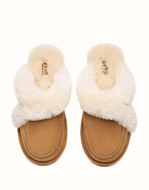 Ugg AUSTRALIAN SHEPHERD® Doria Slippers (Chestnut)