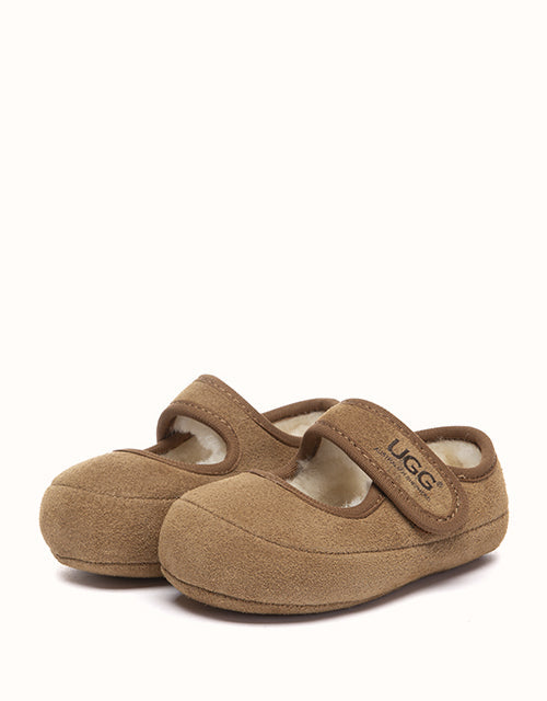 Ugg AUSTRALIAN SHEPHERD® Millie Toddler Mary Jane Slippers (Chestnut)