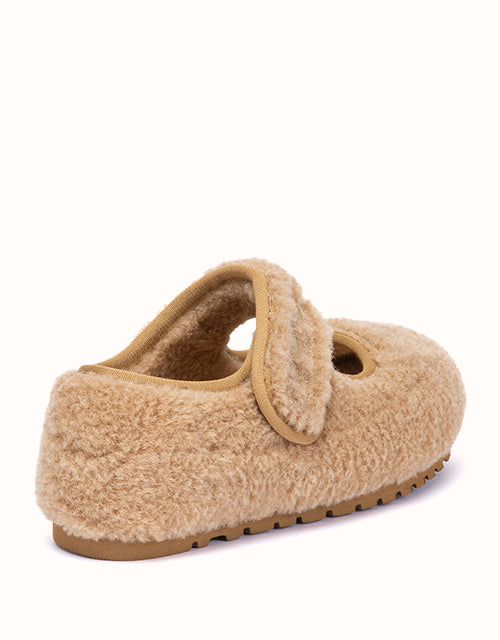 Ugg AUSTRALIAN SHEPHERD® Samuel Kids Mary Jane Slippers (Chestnut)