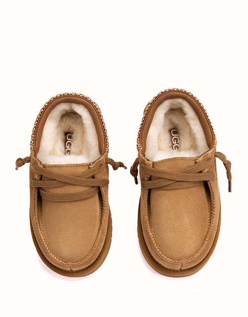 Ugg AUSTRALIAN SHEPHERD® Marek Kids Slippers (Chestnut)