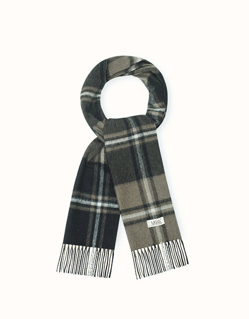 Ugg AUSTRALIAN SHEPHERD® Snovia Scarf (Black Check)