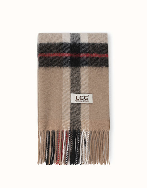 Ugg AUSTRALIAN SHEPHERD® Solara Scarf (Navy Check)