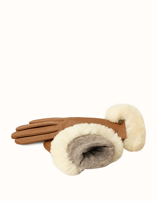 Ugg AUSTRALIAN SHEPHERD® Norya Gloves (Chestnut)